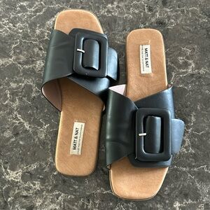 Matt & Nat flat slide with buckle